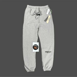 Fear Of God Essentials Dark Oatmeal SS22 Cuffed Sweatpants